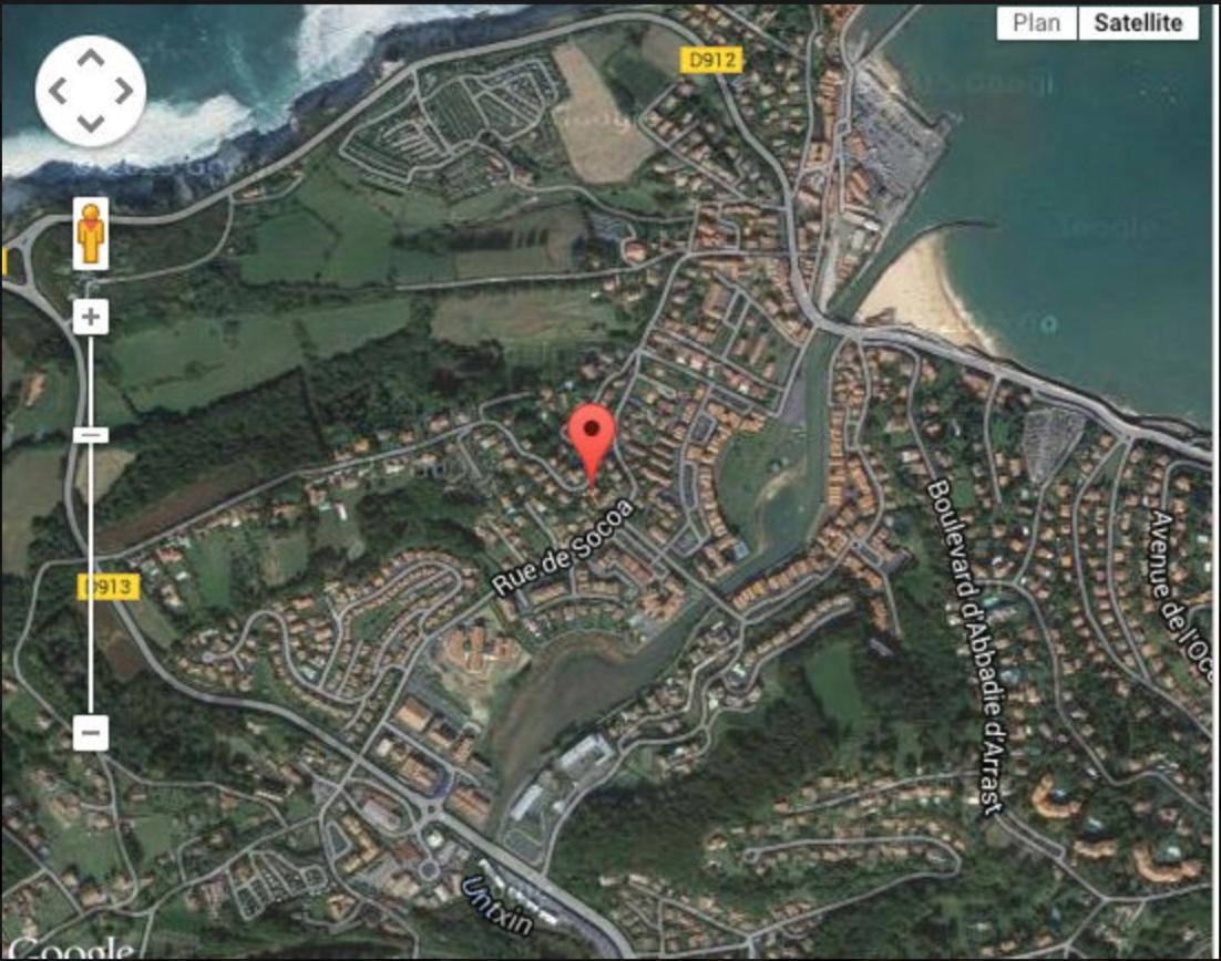 Calicho Bed & Breakfast Urrugne Bagian luar foto